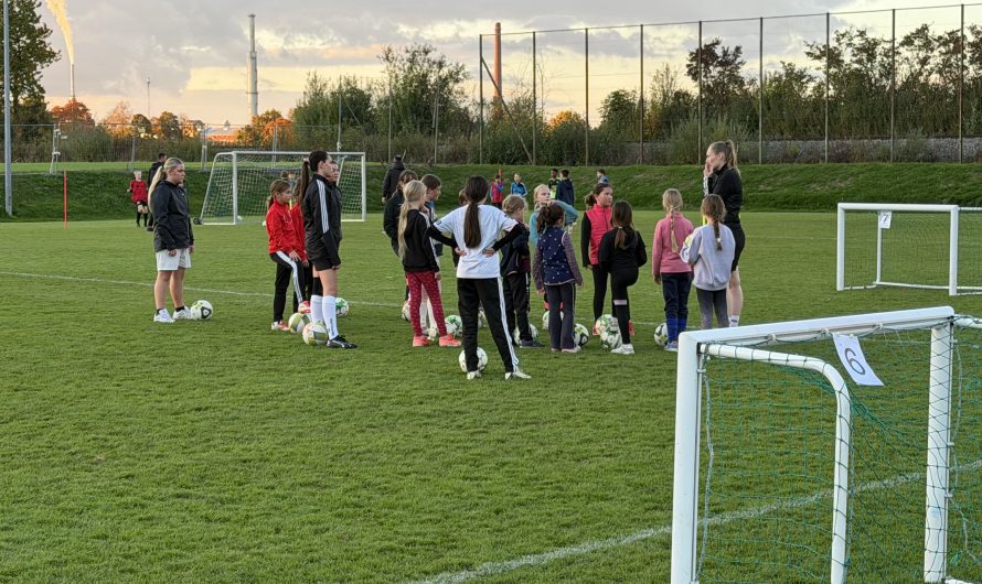 Erfolgreicher Auftakt: Erstes Mädchentraining begeistert!