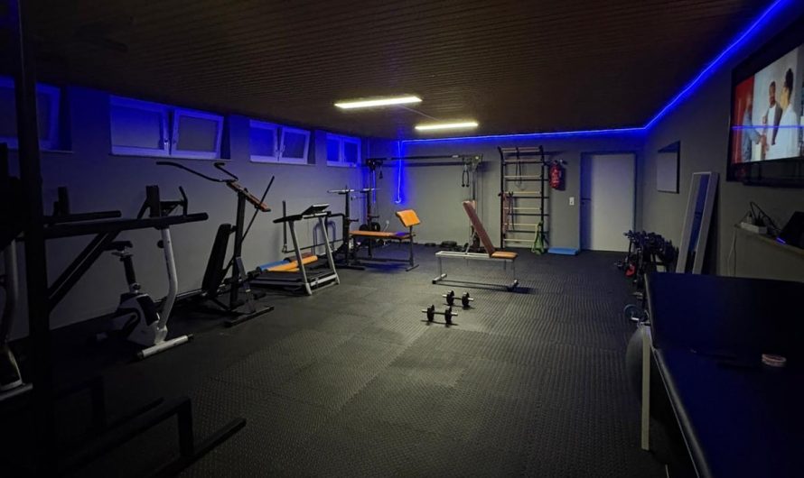 Neues Fitnessstudio für unsere Fußballer – Eigeninitiative pur!