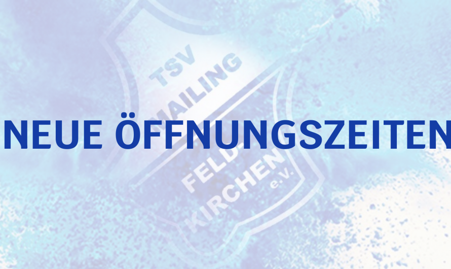 Neue Bürozeiten ab sofort