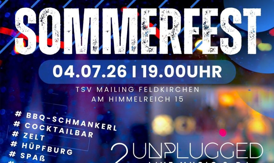Sommer, Sonne, Sommerfest!